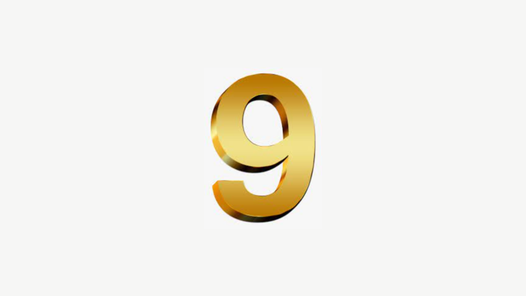 Number 9 in numerology