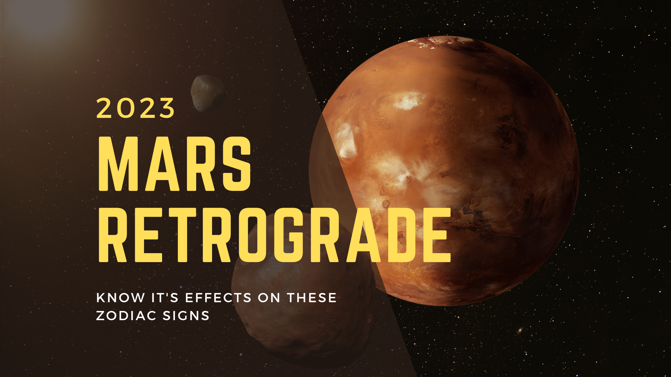 Positive Impact of Mars Retrograde 2023 on the Zodiac Signs