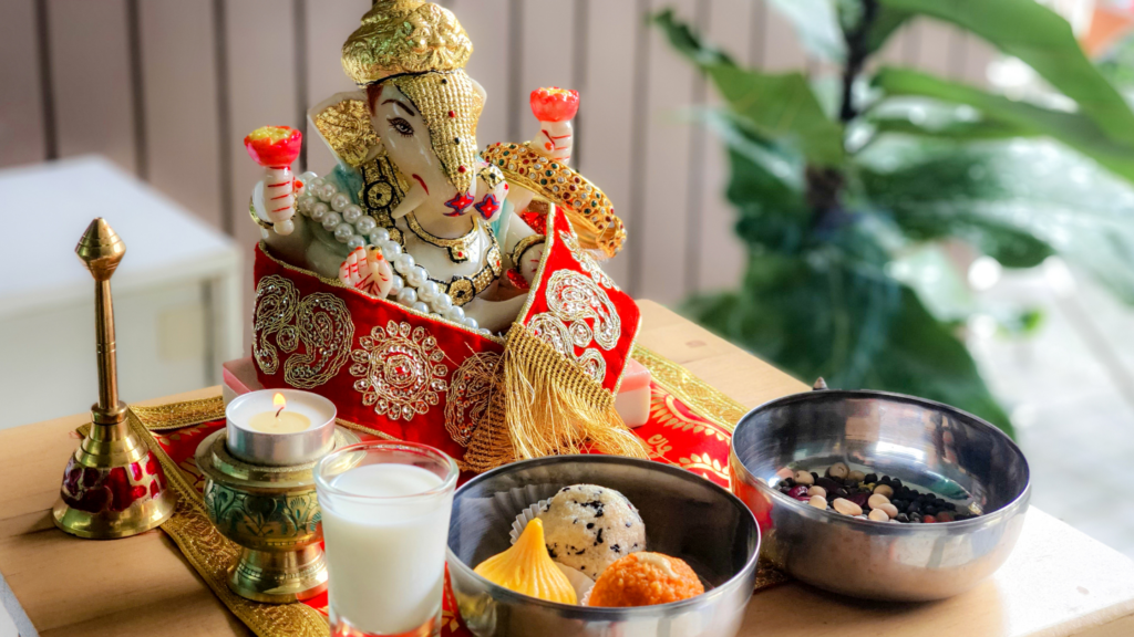 Incense and Diya Aromatic Offerings