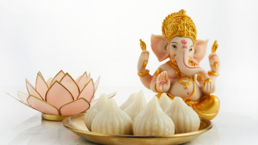 Modak and Ladoo to offer to Lord Ganesha